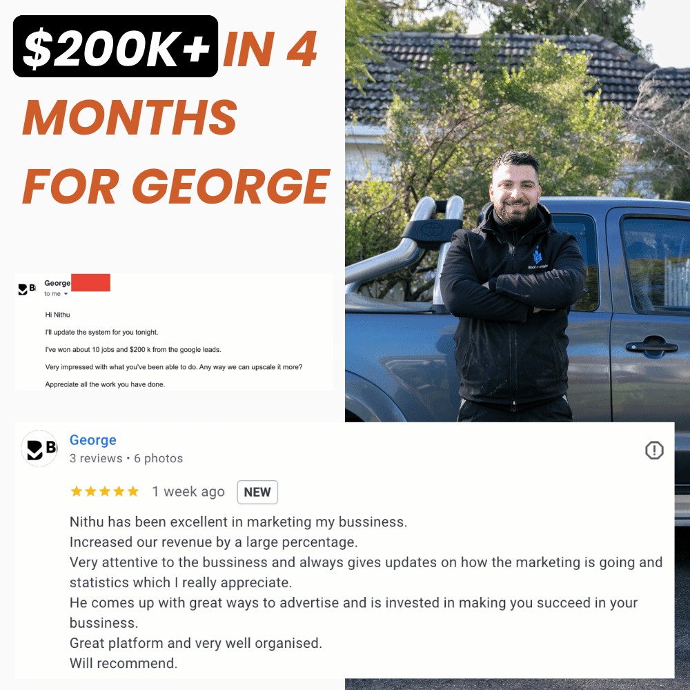 Client review with photo