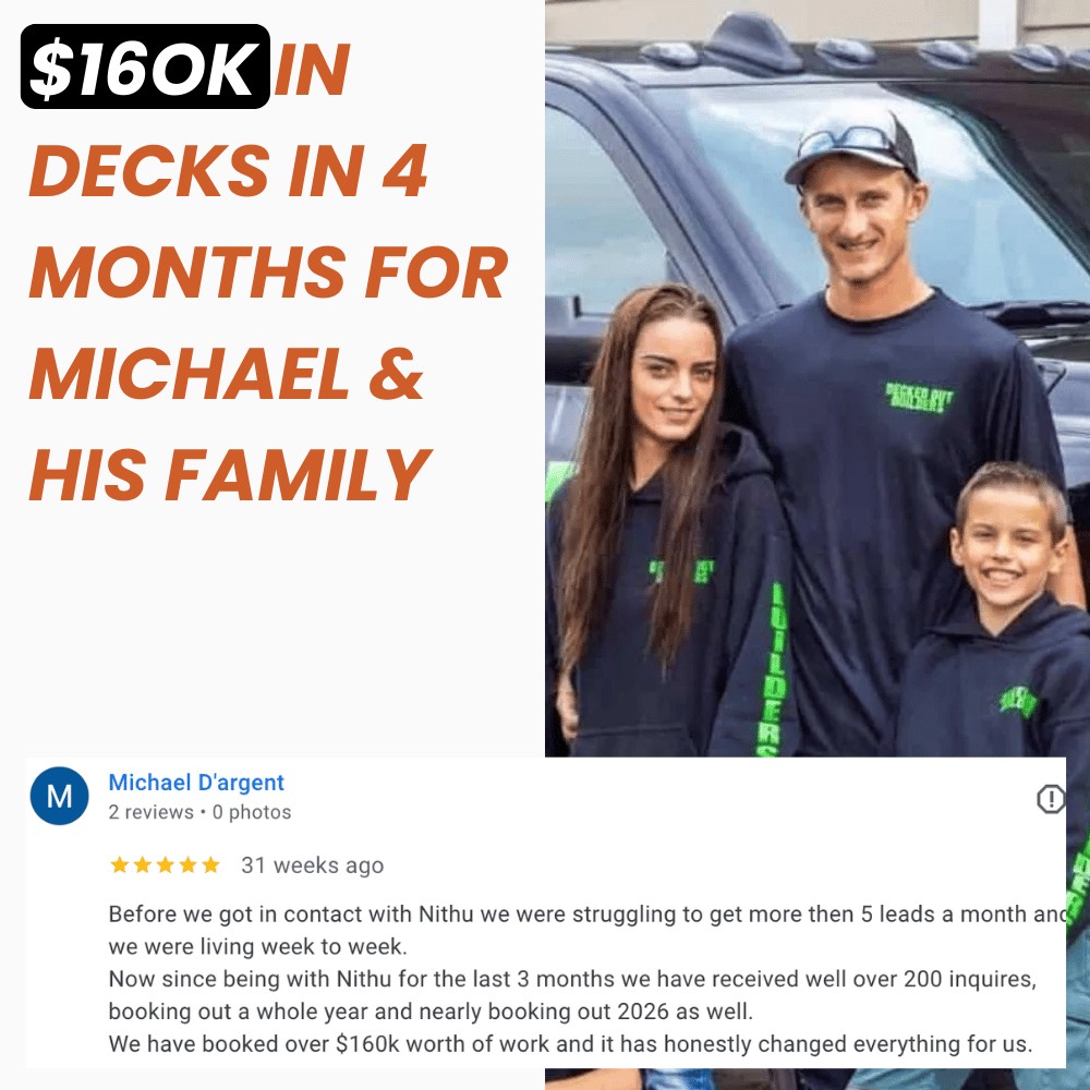 Client review with photo