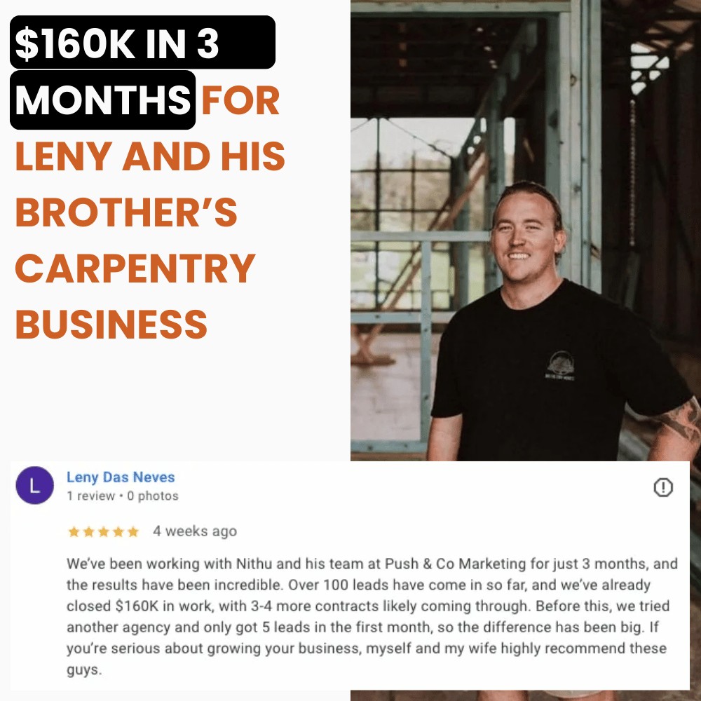 Client review with photo