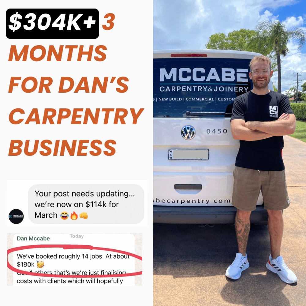 Client review with photo